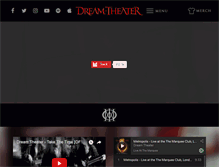 Tablet Screenshot of dreamtheater.net